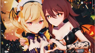 【芭芭拉/胡桃】两 只 小 魅 魔❤️