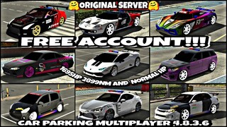 || Full Free Account Giveaway304 || 13 Cars 1695Hp New Design || Car Parking Multiplayer 4.8.3.6