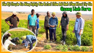 Dẫn Đội Nông Nghiệp Bản Rafael Đi Thăm Mô Hình Trồng Khoai Tây ở Quang Linh Farm