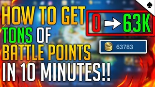 *UPDATE* HOW TO GET BP FAST - MOBILE LEGENDS | 2020