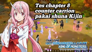 coba counter carrion chapter 8 pakai shuna S kijin kelarin chapter 8 boss tensura king of monsters