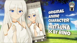 [ Speedpaint ] My original character Luna