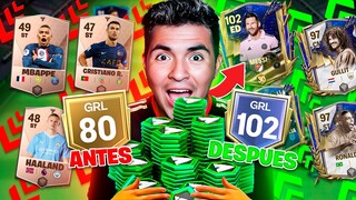 Le REGALE a MESSI a ESTE SUSCRIPTOR PARA SUBIR SU GRL al MAXIMO en FC MOBILE 😱*MEJORE SU CUENTA*