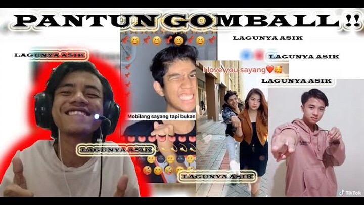 LAGU TER BAIK 2020 !!! -  REACTION PANTUN GOMBAL TIK TOK !!! #weekend