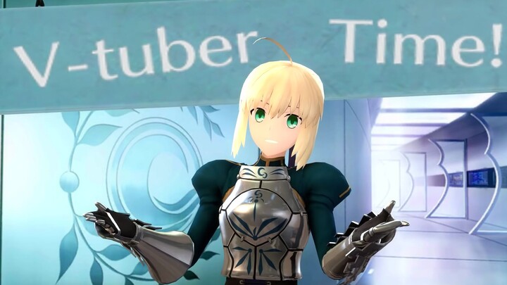 Aho-King makes his debut! Saber, known for her authentic British accent, becomes a virtual idol! (Ch