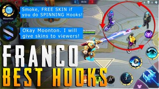 FRANCO 360 DEGREE HOOKS? 🤯 FREESTYLE HOOKS 🔥  | FRANCO MONTAGE #6