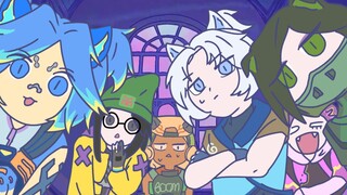 【无畏契约】原来是幽影啊，我还以为是猫猫呢！（全员完整版）