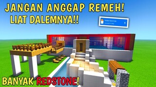 JANGAN ANGGAP REMEH! DALEMNYA BANYAK REDSTONE! - Map Showcase Minecraft #35