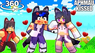 Aphmau WOLF TRIED TO KISS EIN (EIN KISSED)