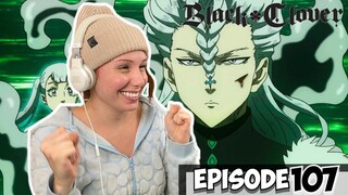 ATTACK ON THE SILVA FAMILY | Black Clover Episode 107 | REACTION