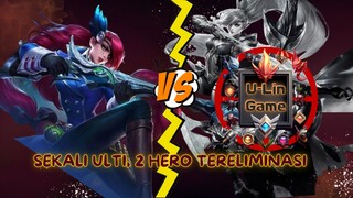 U-Lin Game || Lesley nih bos! Senggol dong. 😎 Sekali Ulti, 2 Hero Tereliminasi 😱💃