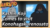 Kashin Koji Comes to visit Konohagakurenosato