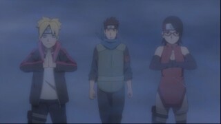 Boruto menyelamatkan guru Konohamaru dengan teman-temannya part 2