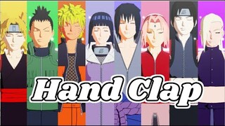 Hand Clap【NARUTO MMD】NARUHINA*SASUSAKU*SAIINO*SHIKATEMA