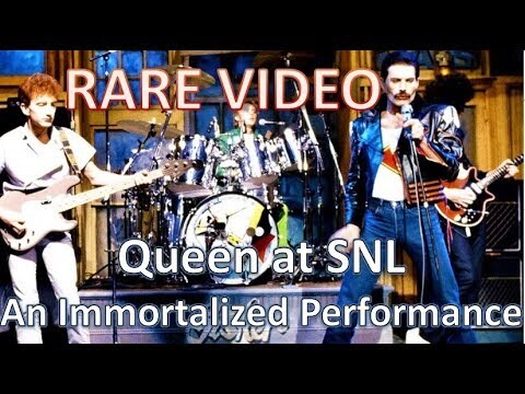 [RARE VIDEO] QUEEN at SNL 1982 : UNDER PRESSURE - Final US appearance - An immortalized performance