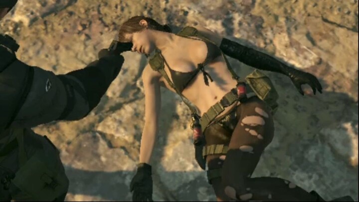 QUIET SNIPER BATTLE MGSV Mission 11 Cloaked In Silence