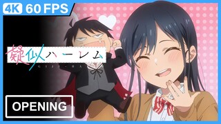 Giji Harem Opening | Creditless | 4K 60FPS Remastered