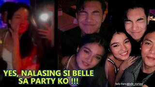 DARREN ESPANTO IBINUKING NA NALASING SI BELLE MARIANO SA NAGANAP NA BIRTHDAY PARTY NITO
