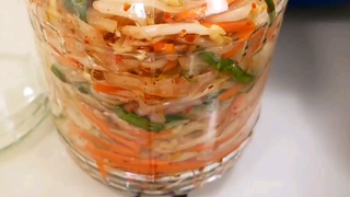 Cách làm món hẹ kim chi #2