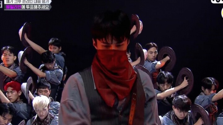 【Wu Shixun】Tampil sebagai penari kartu tersembunyi 1 Million dalam acara Street Man Fighter
