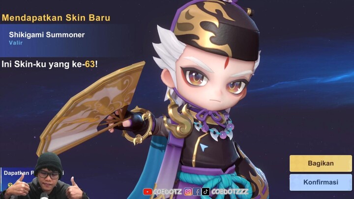 Efek Apinya Mewah! Full Review & Showcase Skin Valir Shikigami Summoner - Magic Chess GO:GO