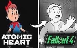 [Atomic Heart] Young Pioneer and [Fallout 4] Shelter Boy | Death animation comparison