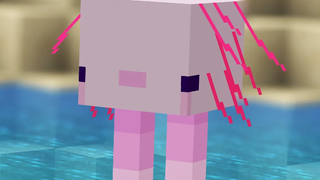 เราเปลี่ยนม็อบ Minecraft ทุกตัวให้กลายเป็น Axolotl