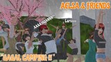 GAGAL CAMPING!! [ AELSA & FRIENDS ] SAKURA SCHOOL SIMULATOR