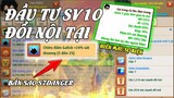 Ngọc Rồng Online - Quyết Tâm Đầu Tư Nội Tại Mới Cho Pika10s...Hiến Máu Đổi Cải Trang Mới !