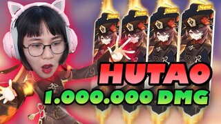 [GENSHIN IMPACT] MISTHY may mắn sở hữu HUTAO 1 TRIỆU DAME chỉ với... lần quay ???