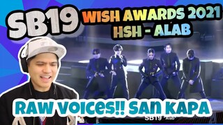 SB19 - WISH Awards 2021 PERFORMANCE - HANGGANG sa HULI | ALAB |  REACTION