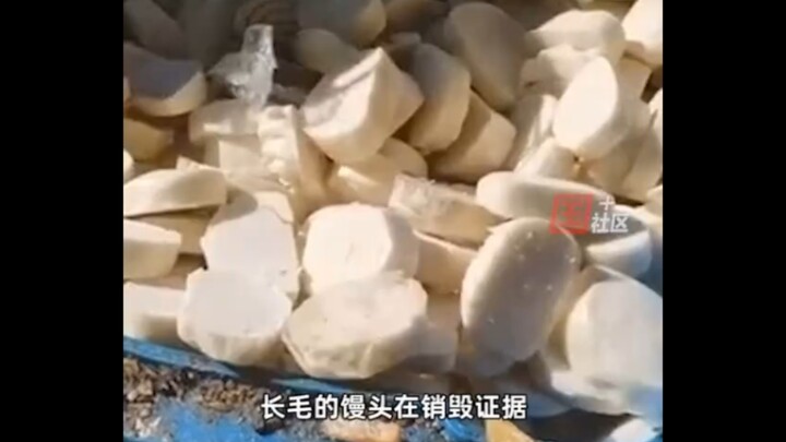 A high school is currently destroying its expired food.