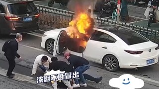 冲向“火车”救人，他们没有片刻犹豫