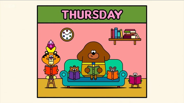 Hey Duggee:The Days of the Week Badge