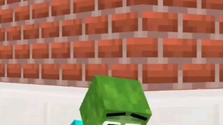 Baby Zombie Because Little Sister Became Ugly - Monster School Minecraft Animation #shorts