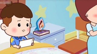 These public service advertisements help grown-up children learn how to educate the next generation