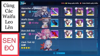 Honkai impact. Ai là waifu của bạn nào, nông dân cày nát vực đau khổ, giật luôn top bảng