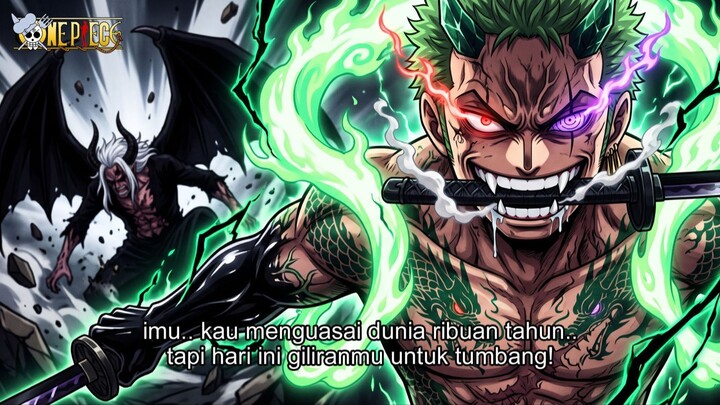 ONE PIECE TERBARU – ZORO MODE DEWA 1000 PEDANG! INILAH CARA ZORO MENGALAHKAN KEKUATAN ABADI IM-SAMA!