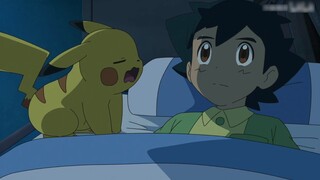 "After returning home, Xiaozhi couldn't help but tell his mother about every detail of his trip."