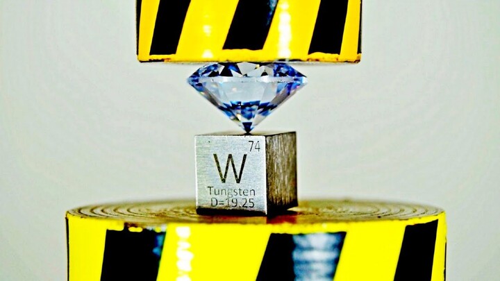 【เครื่องอัดไฮดรอลิกบดทุกอย่าง】วัสดุที่แข็งที่สุดในโลก