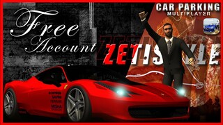 ZETISTYLE FREE ACCOUNT | FERRARI 458 MISHA | Car Parking Multiplayer | New Update 4.7.0 | zeti