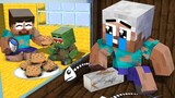 Monster School : Poor Grandfather and Poor Baby Zombie but Good - Sad Story - Minecraft Animation