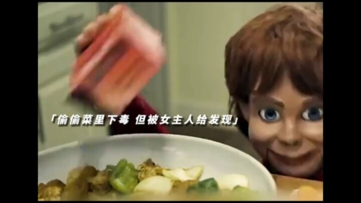 Búp bê Finley không thể giết được người lương thiện! Finley: Cả buổi tôi thành người tốt à?