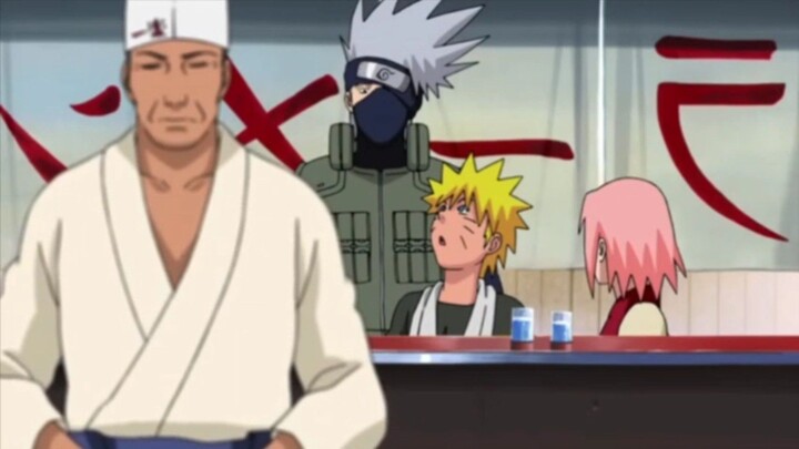 kakashi mengajak makan naruto