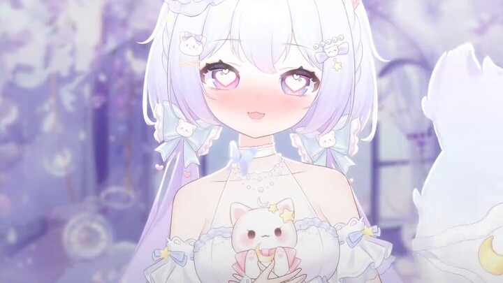 [Live2d model display] มนุษย์! ลูกแมวสั่งให้เราป้อนอาหารอร่อยๆ ให้เรา!