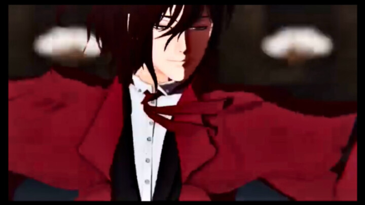 【MMD】อัคคาโด คุณปู่วัย 600 ปี เต้นอย่างหลงใหลออนไลน์ (Hellsing)ヒアソビ