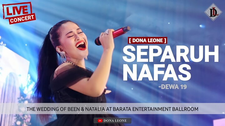 SEPARUH NAFAS - DONA LEONE ( Live ) Guest Star at Barata Tulungagung | VIRAL Suara BUMIL Lady Rocker