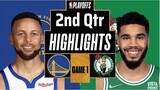 Golden State Warriors vs Boston Celtics 2nd Qtr Game 1 Highlights | June 2 | 2022 NBA Playoffs