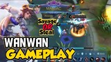 SAVAGE or STEAL? | WANWAN SMART GAMEPLAY | Mobile Legends