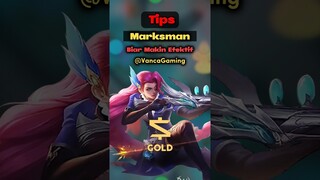Ini Beberapa Tips berguna buat marksman, Bakal Dapet ilmu baru! #mobilelegends #mlbb #shorts